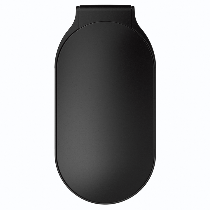 Flot affaldsspand i sort