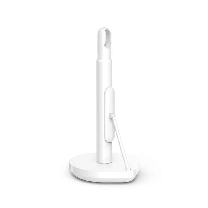 Hvid køkkenrulleholder