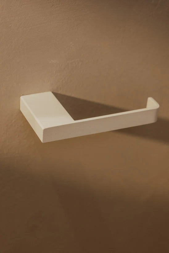 Tuali toiletrulleholder - Hvid