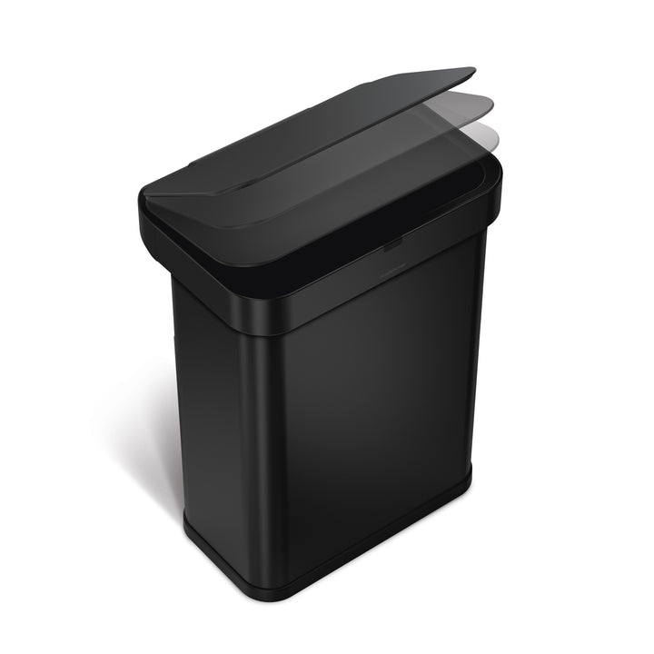 Sort skraldespand til køkkenet