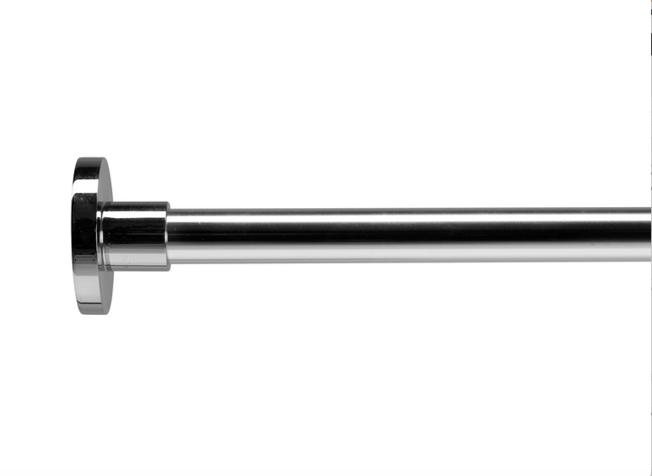 Elegant rund badeforhængsstang