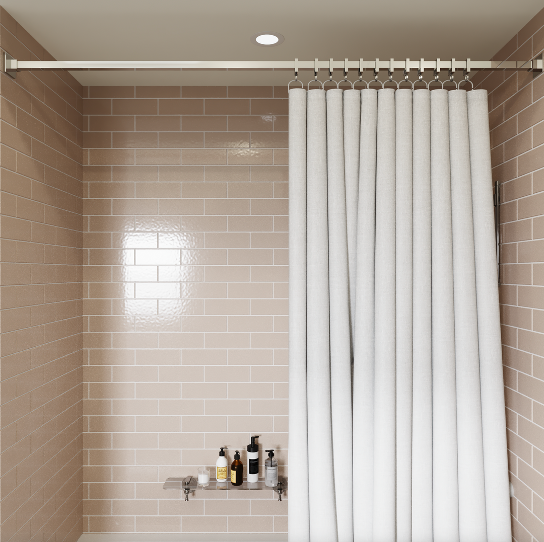 Elegant firkantet gardinstang