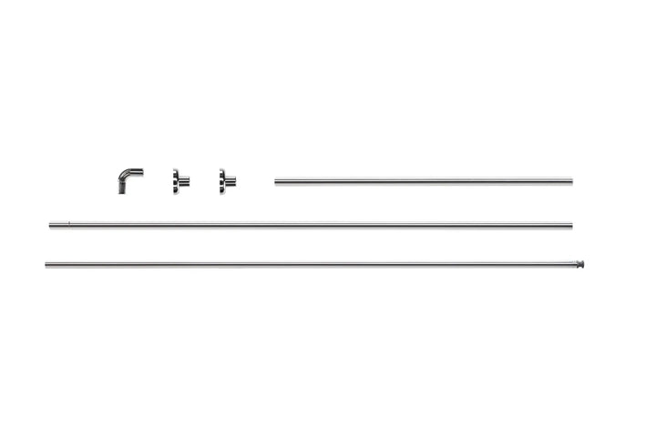 Teleskopstang for hjørne