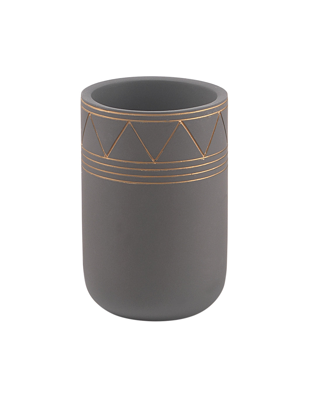 Tandkrus, tandglas, tandbørsteholder i cement