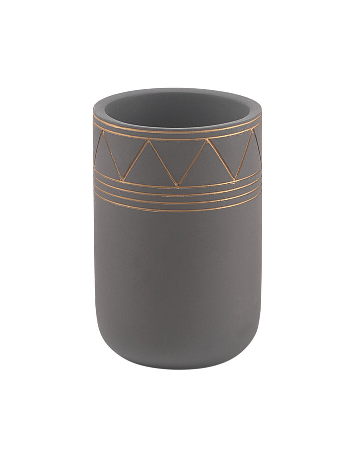 Tandkrus, tandglas, tandbørsteholder i cement