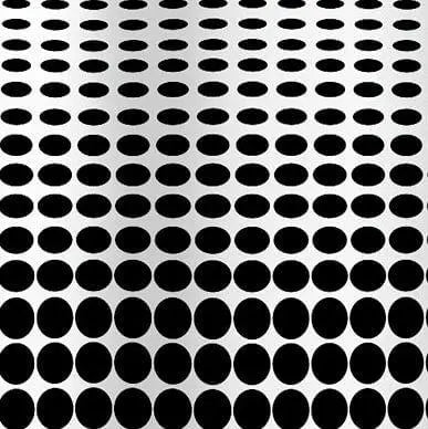 Badeforhæng med prikker