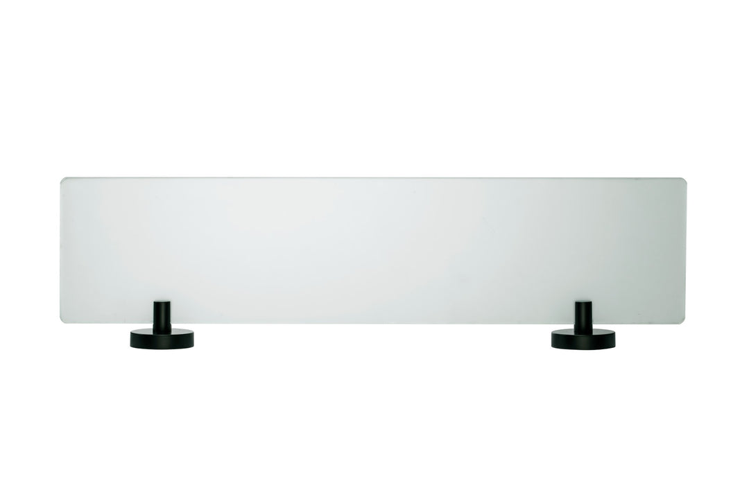 Epsom glasshylle - Sort