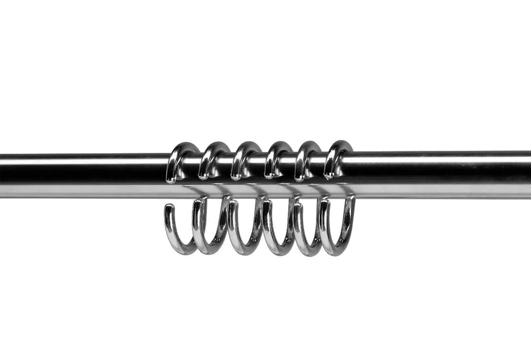 Kvalitets gardinstang L-form 200 x 100 cm