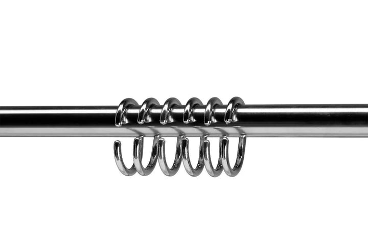 Kvalitets gardinstang L-form 200 x 100 cm