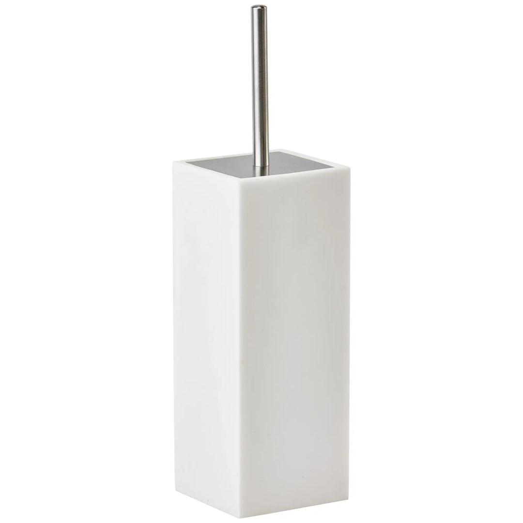 Hvid toiletbørste