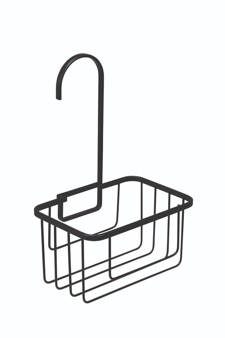 Brusehylde med krog til brusestang - Sort