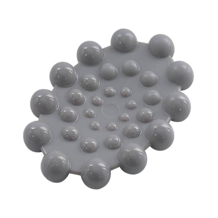 Hvid sæbeskål i gummi