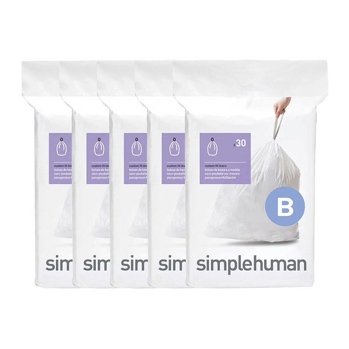 simplehuman poser kode b - 150 stk. -  fra simplehuman