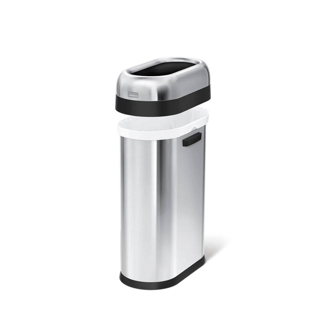 Smal åben affaldsspands 50 L