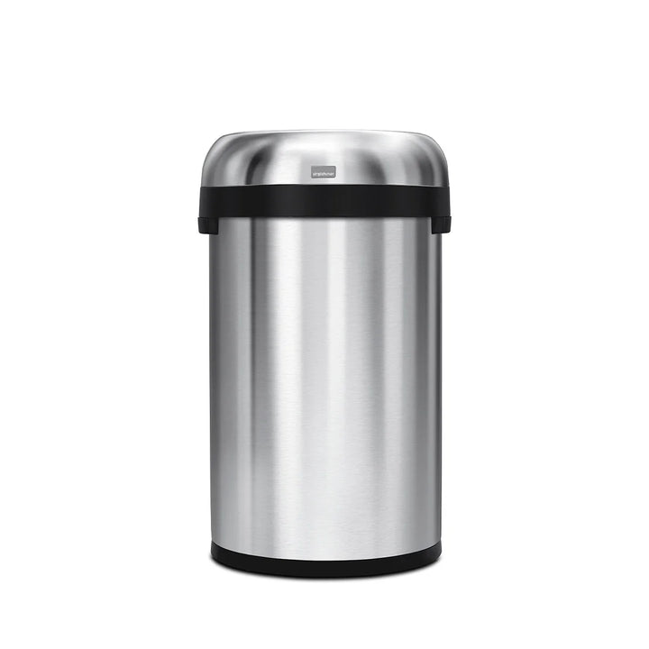 Halvrund åben affaldsspand 60 L