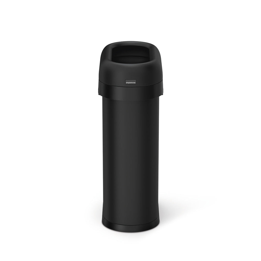 smal åben affaldsspands 50 l - sideprofil - simplehuman
