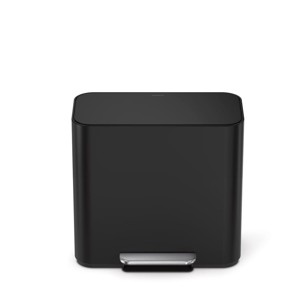 simplehuman 15l mini recycler pedalspand i badeværelset