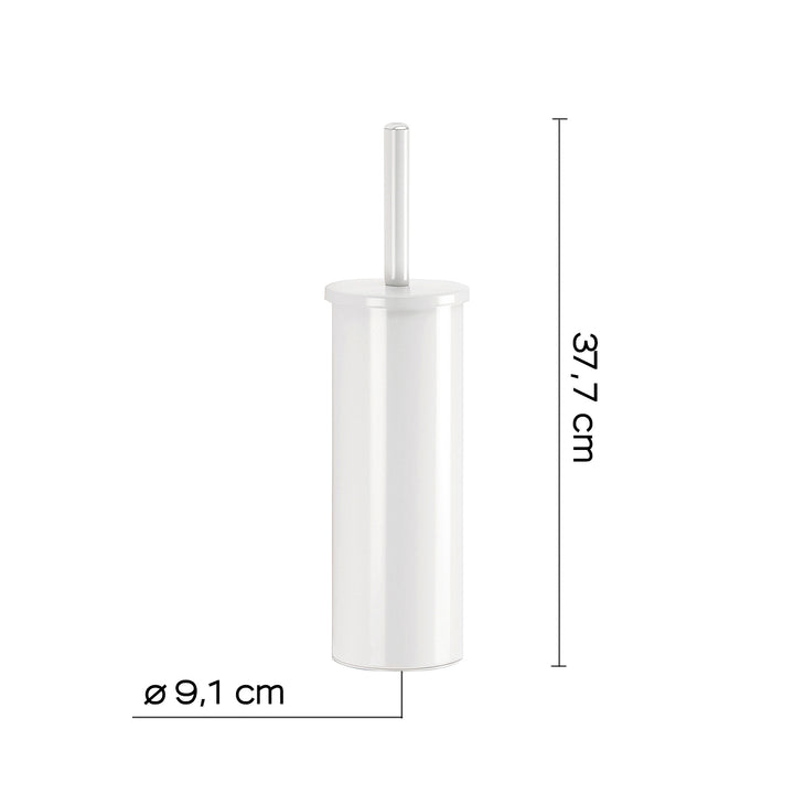 Flip gulv toiletbørste i Hvid