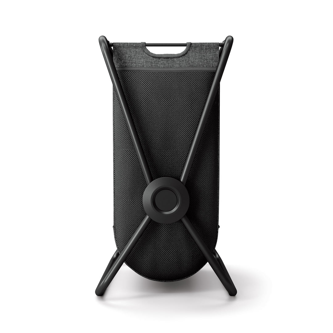 simplehuman dobbelt x-ramme vasketøjskurv - hvid