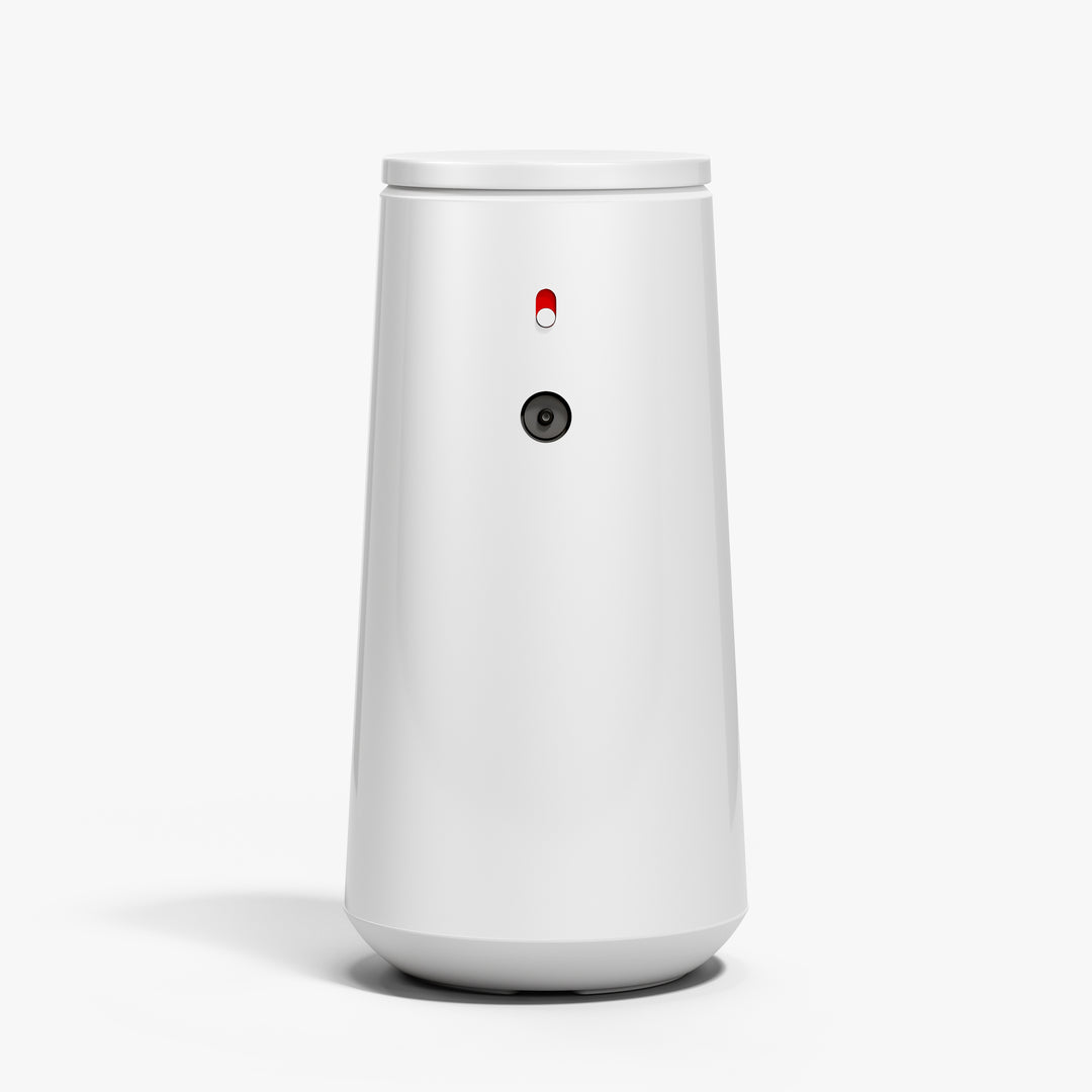 Mål og dimensioner for simplehuman 295ml genopladelig sensor skumsæbedispenser