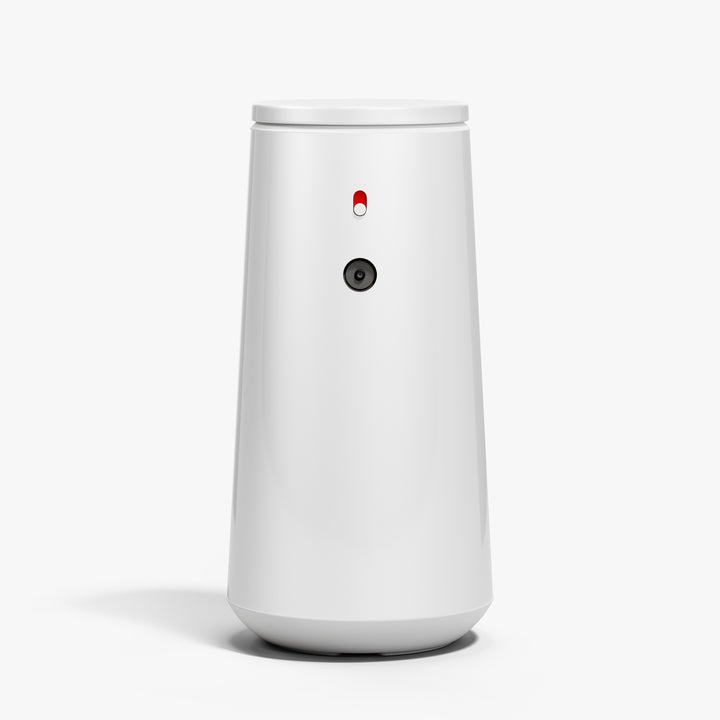Mål og dimensioner for simplehuman 295ml genopladelig sensor skumsæbedispenser