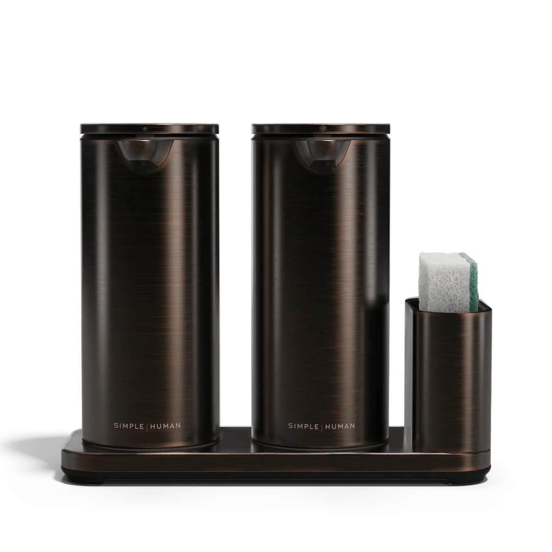 414ml Dobbelt Genopladelig Sensorpumpe med Holder