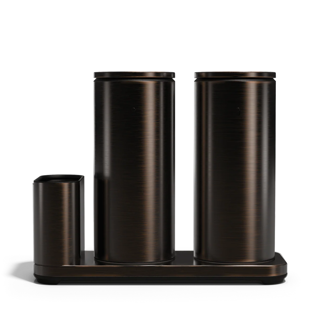 414ml Dobbelt Genopladelig Sensorpumpe med Holder