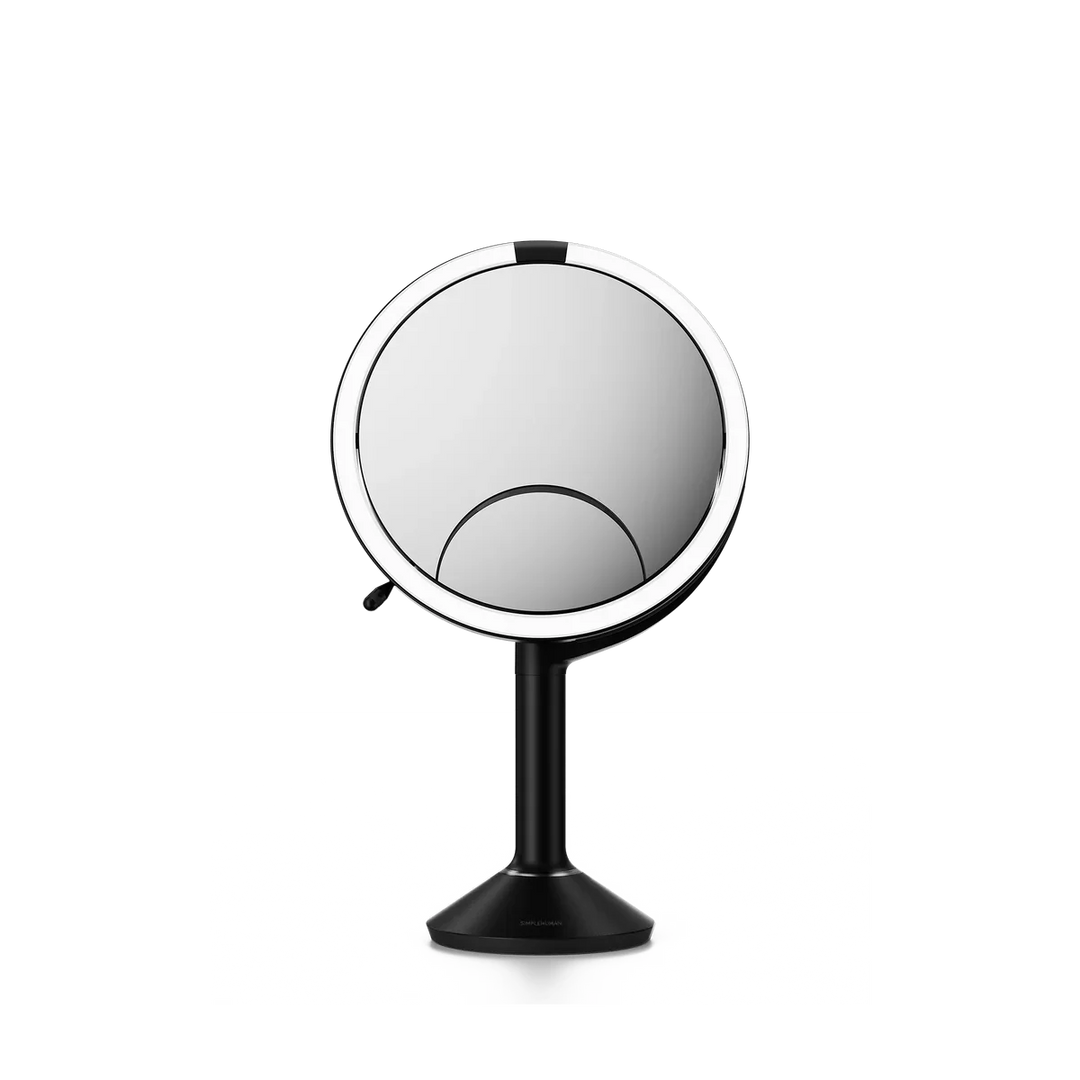 Sort trio LED sensor spejl fra Simplehuman