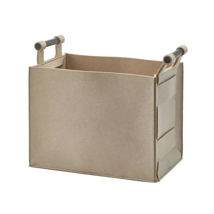 beige opbevaringskasse